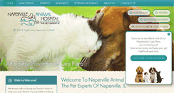 Desktop Screenshot of napervilleanimalhospital.com